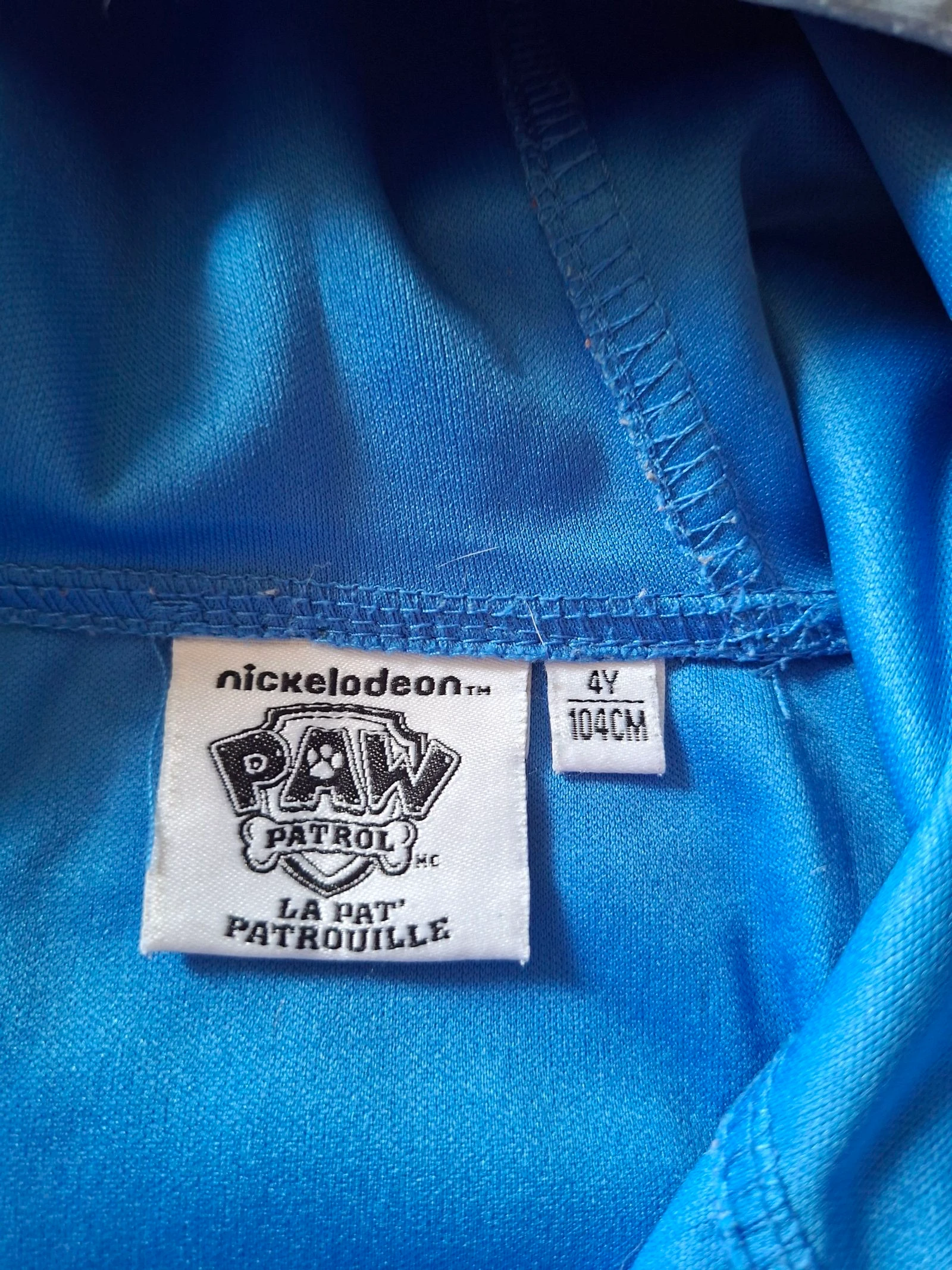 Chaqueta softshell Pat' Patrouille azul 4 años (104 cm) con capucha – photo 4